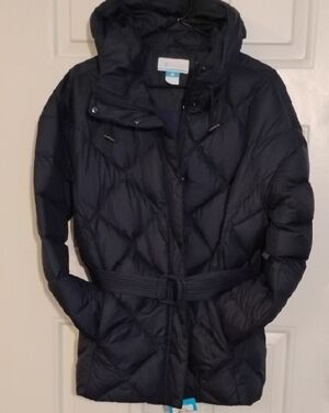 New, Columbia Icy Heights Belted Coat